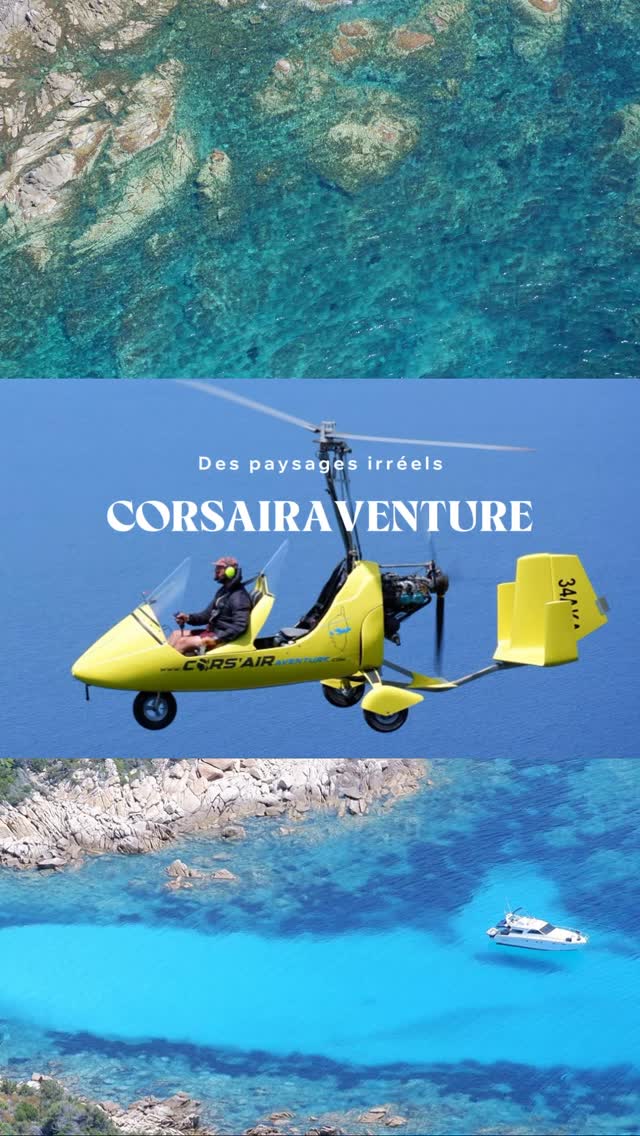 Post Instagram Cors'Air Aventure - vidéo